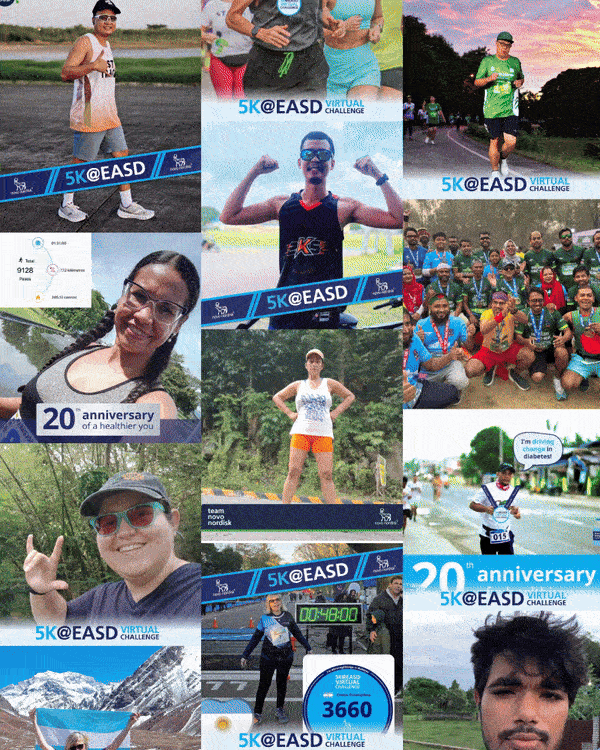 5K@EASD Virtual Challenge