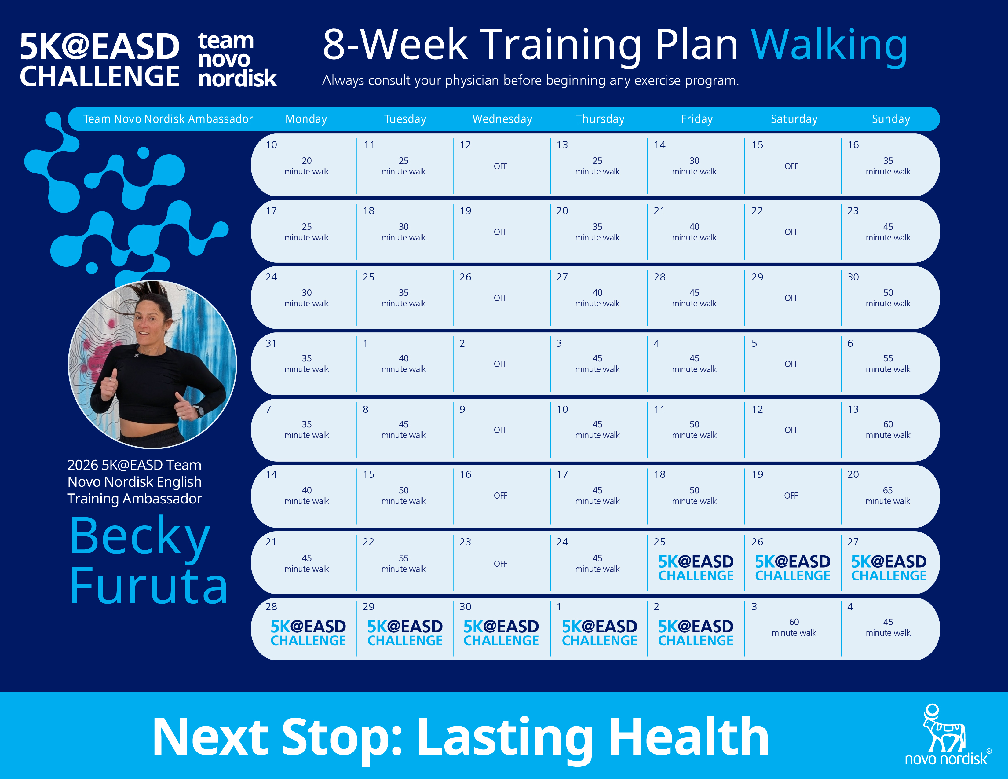 2026 5K@EASD Training Plan Running Spanish